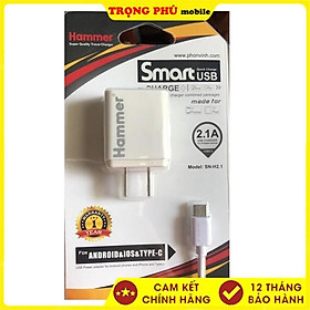 Mua Sạc Hammer 2.1A Micro USB - Hàng Chính Hãng