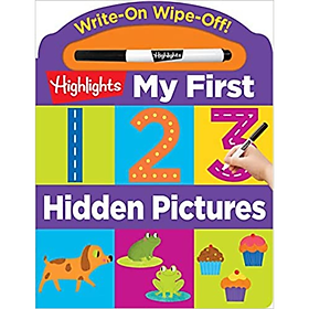 Write-On Wipe-Off My First 123 Hidden Pictures (Highlights My First Write-On Wipe-Off Board Books)