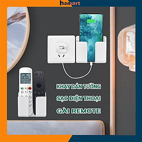 Mua Kệ Dán Tường Đa Năng Hamart Giá Để Điện Thoại Điều Khiển Remote Khay Dán Tường Tiện Lợi
