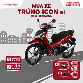 Xe Máy Honda FUTURE 125 FI 2024 - Phiên Bản Cao Cấp - Đỏ Đen