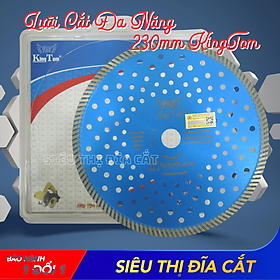 Mua Lưỡi Cắt Đa Năng Cao Cấp KingTom 230mm - Chuyên Đá Granite  Bê Tông - Siêu Bén