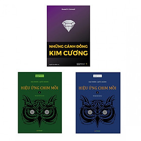 [Download Sách] Combo Hiệu ứng chim mồi Extra (Hiệu ứng chim mồi 1-2 - Những cánh đồng kim cương + hộp)