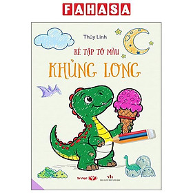 Sách - Bé Tập Tô Màu - Khủng Long
