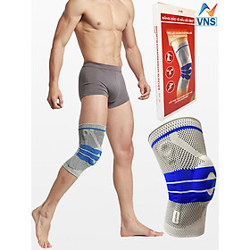 Hình ảnh Băng Bảo Vệ Khớp Gối 360º VNSPORT - VN019, Hỗ Trợ Chấn Thương Gối, Bảo Vệ Dây Chằng Gối, Sụn Chêm, Bánh Chè Gối, Đau Nhức Khớp Gối, Thoái Hóa Khớp Gối