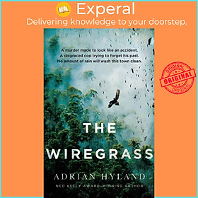 Sách - The Wiregrass by Adrian Hyland (UK edition, hardcover)