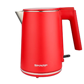 Mua Bình đun siêu tốc Sharp 1 lít EKJ-10DVPS-RD - Hàng Chính Hãng