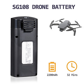 Compatible with SG108 RC Drone RC Drone Battery 7.4V 2200mAh Lithium Replacement Battery Modular Battery for RC