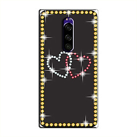ỐP LƯNG IN ĐÍNH ĐÁ DÀNH CHO SONY XPERIA XZ4