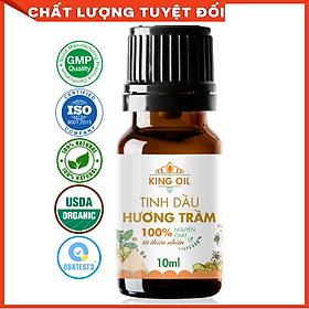 Tinh dầu Trầm Hương (Agarwood Essential Oil) dùng để xông phòng, khử mùi, thơm phòng, đuổi muỗi, thư giản - KingOil