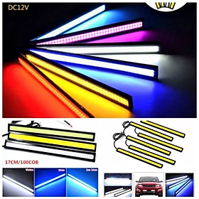 BỘ 2 THANH ĐÈN LED TRANG TRÍ XIN NHAN LẮP XE MÁY ÔTÔ CỰC ĐẸP 