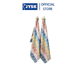Bộ 2 khăn bếp cotton  | JYSK Kamelia | nhiều màu |  R50xD70cm