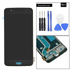 Glass LCD Screen Touch Screen Replacement for OnePlus 5 Black 6.06 Inch