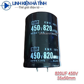 Mua Tụ nguồn máy hàn 820uf 450V 820uf mới 35x50mm