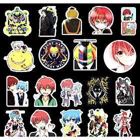 Nơi bán Set 60 Sticker Lớp học ám sát Assassination Classroom - Giá Từ -1đ