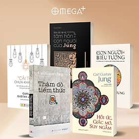 Bộ Sách Kinh Điển Khai Phá Nội Tâm Cùng Carl Jung: Con Người Và Biểu Tượng (Bìa Cứng) + Bản Đồ Tâm Hồn Con Người Của Jung + Hồi Ức, Giấc Mơ, Suy Ngẫm (Bìa Mềm)+ Cái Tôi Chưa Khai Phá + Thăm Dò Tiềm Thức 