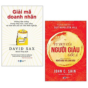 Bộ sách tư duy của người giàu gốc á + giải mã doanh nhân