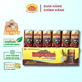 Cháo Nếp Cẩm Minh Trung thùng 24 lon