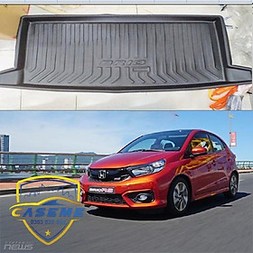 Brio,Lót cốp nhựa dẻo xe Honda Brio 2018 2019 2020 2021