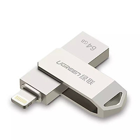 Mua UGREEN 64G USB 3.0 Cho PC + Bộ nhớ U Disk mở rộng cho Iphone Ipad US232-50104 - Hàng Chính Hãng