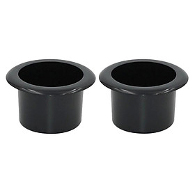 2 Pieces Plastic Sofa Armrest Cup Holder For Bottles Cups In 70mm Diameter