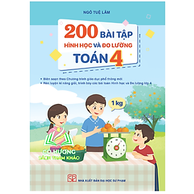 200 Bài tập hình học và đo lường Toán 4