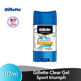 Gel Khử Mùi Gillette Clear Gel Sport triumph 107ml