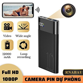 Mua Camera WiFi H20 cao cấp 4K FullHD 1080P 120 độ Tầm nhìn ban đêm hồng ngoại đen ẩn không dây WiFi kết nối điện thoại từ xa