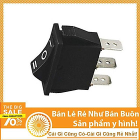 Công Tắc Bập Bênh KCD1-103 6A/250V 3 Chân 3 Chế Độ ON-OFF-ON