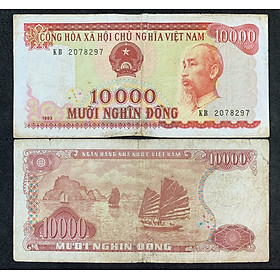 Mua Tờ 10 nghìn đồng 1993 - hoa hậu