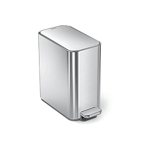 Thùng rác Simplehuman 5 lit màu inox Hàng chính hãng