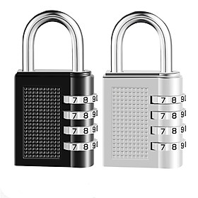 Ổ khóa mã số dọc 4 số an toàn chất liệu hợp kim kẽm chống gỉ thay đổi mật khẩu tùy ý