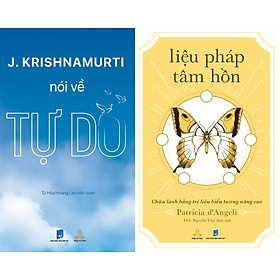 Combo Sách Krishnamurti Nói Về Tự Do và Liệu Pháp Tâm Hồn