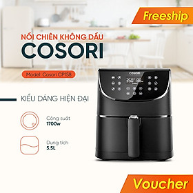 NỒI CHIÊN KHÔNG DẦU ĐIỆN TỬ COSORI (AIR FRYER) 5.8 Qt / 5.5 LÍT- HÀNG CHÍNH HÃNG