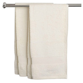 Mua Combo 2 Khăn Tắm Cotton JYSK Karlstad Kronborg - Trắng (40  x  60 cm)