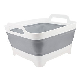 FUJINIRRIGATION Portable Collapsible Lightweight Camping Washbasin Bucket