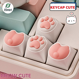 Keycap Lẻ Siêu Dễ Thương CUTE Cao Cấp Phủ Silicon Full Box Custom - Hàng Chính Hãng