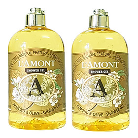 Combo 2 Sữa Tắm Almond 500ml - L'amont En Provence