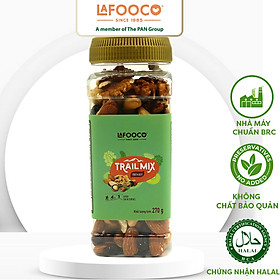 Trail mix LAFOOCO 270g/ hủ LAFOOCO Hạt hỗn hợp và quả mọng