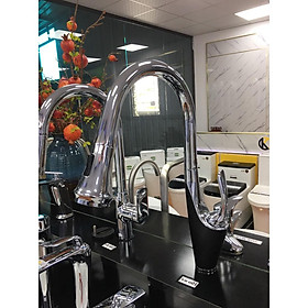 Mua Vòi bếp  vòi chậu rửa bát nóng lạnh  dây rút. Hàng cao cấp chính hãng  tem chuẩn hàng công ty