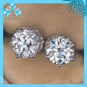 ( SIZE 8LY1 ) KIM CƯƠNG NHÂN TẠO – MOISSANITE NƯỚC D – ĐỘ TINH KHIẾT VVS1 -FULL KIỂM ĐỊNH GRA – GIÁ TỐT NHẤT THỊ TRƯỜNG