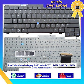 Bàn Phím dùng cho laptop Dell Latitude D531 D620 D630 D631 D820 D830 Precision M65 - Hàng Nhập Khẩu New Seal