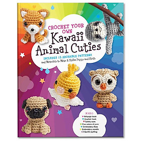 Hình ảnh sách Crochet Your Own Kawaii Animal Cuties : Includes 12 Adorable Patterns and Materials to Make a Shiba Puppy and Sloth