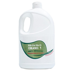 Nước giặt hữu cơ OMANIC loại 2 lít - Giúp quần áo sạch sẽ tự nhiên an toàn cho làn da, quần áo giữ màu