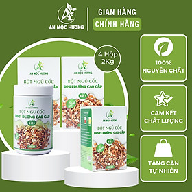 Bột ngũ cốc dinh dưỡng An Mộc Hương 2Kg (21 loại hạt giúp tăng cân, giảm cân, lợi sữa hiệu quả)