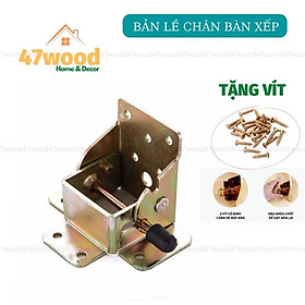 Mua Bản lề chân bàn xếp gọn - Phụ kiện ngành gỗ bản lề chân bàn gập