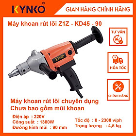 Máy khoan rút lõi đường kính 90mm Kynko Z1Z- KD45 -90 (cam) cầm tay chính hãng khỏe giá tốt Z1Z- KD45 -90 #6451
