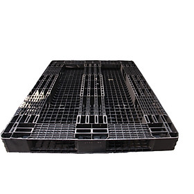 Pallet Nhựa Khôi Việt 1480x1130x122mm màu đen