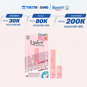 Son dưỡng môi hiệu chỉnh ửng hồng tự nhiên Lipice Sheer Color Hương Tinh Khiết (Natural) 2.4g