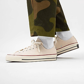 Chuck 70 Parchment Low | Giày Converse 1970s Kem Cổ Thấp Egret 162062C