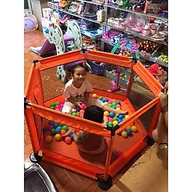 Nhà banh, cũi quây cho bé tặng kèm theo 10 bóng